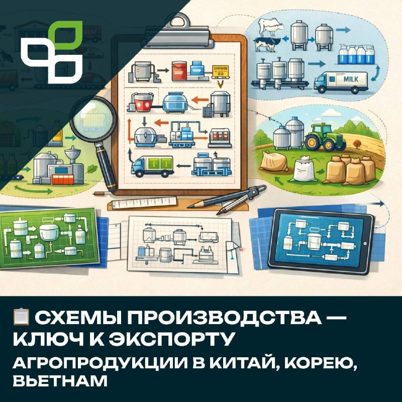 Схемы производства для экспорта агропродукции в Азию